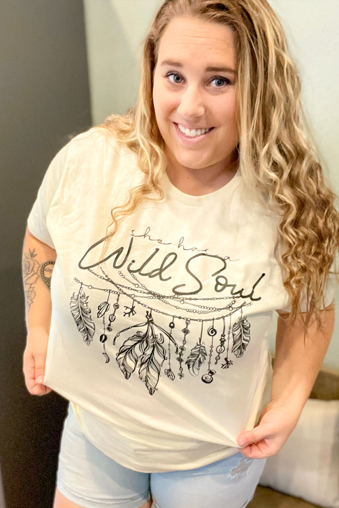 She has a Wild Soul Graphic T-Shirt - L&M Boutique