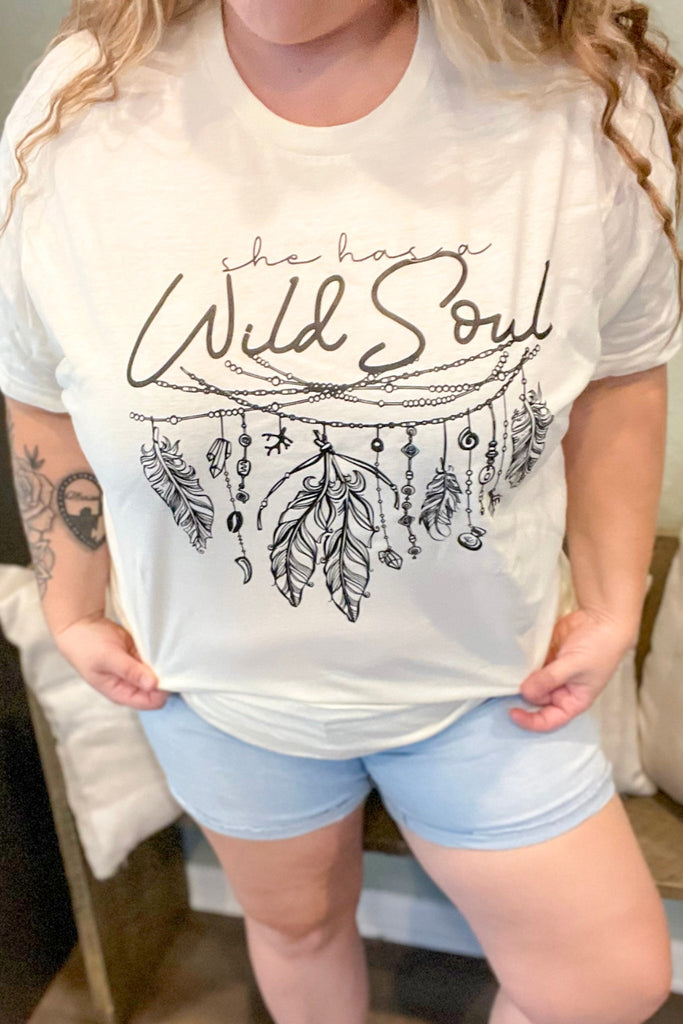 She has a Wild Soul Graphic T-Shirt - L&M Boutique